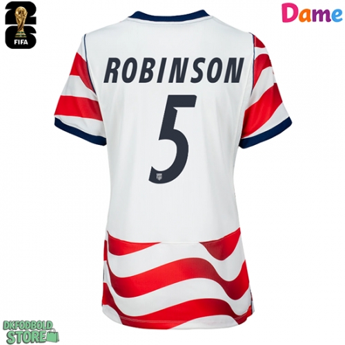 Forente stater Antonee Robinson #5 Replika Hjemmebanetrøje Dame VM 2026 Kortærmet